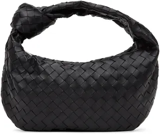 Bottega Veneta Black Teen Jodie Bag