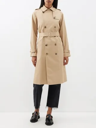 Greta Cotton-twill Trench Coat