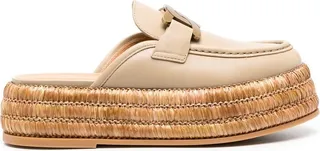 Logo-Plaque Flatform Espadrilles