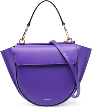 Hortensia leather tote bag