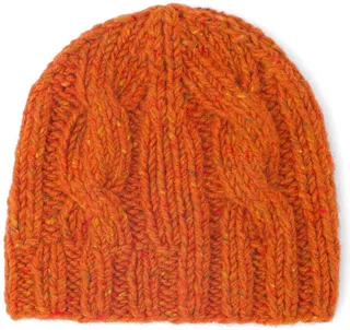 Cable-Knit Beanie Hat