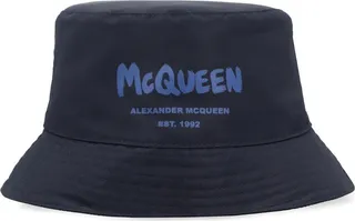 Alexander McQueen Logo Printed Bucket Hat
