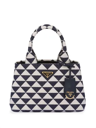 Prada Symbole printed nylon tote bag
