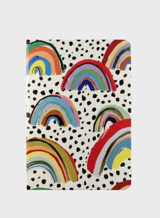 A5 Spot Rainbow Notebook