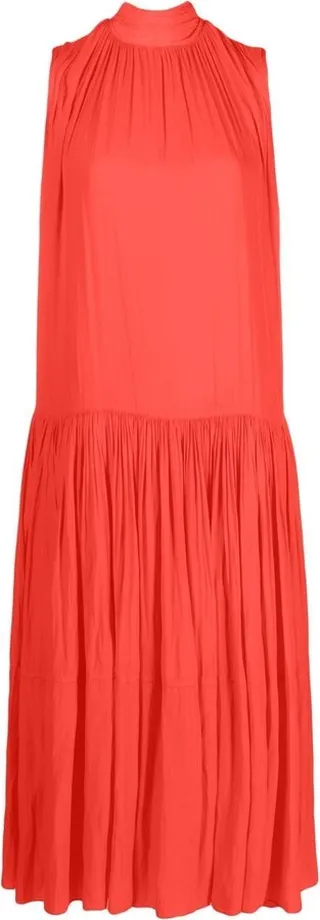Kleid sleeveless drop-waist dress