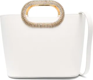 Anita leather tote bag