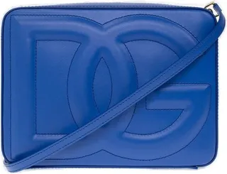 Dolce & Gabbana Logo Embossed Medium Camera Bag