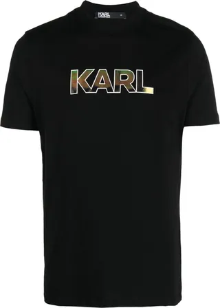 logo-print short-sleeved T-shirt