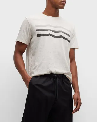 Men's Gradient Waves T-Shirt