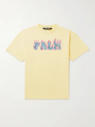 Logo-Print Cotton-Jersey T-Shirt