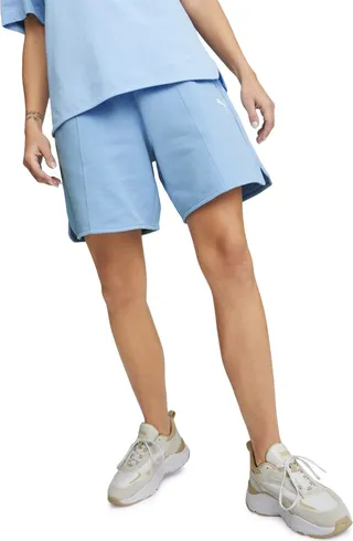 Puma Women's Her Drawstring French Terry Shorts