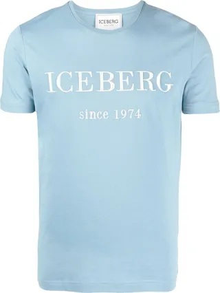 logo-print cotton T-shirt