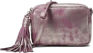 HOBO Renny Small Crossbody (Violet Metallic) Handbags