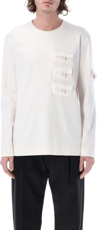 Fendi FF Buckle Jersey T-Shirt