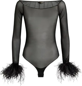 Oséree Plumage Bodysuit