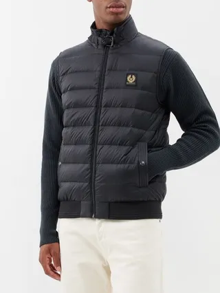 Circuit Quilted Down Gilet
