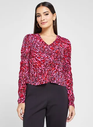Leopard Print Top