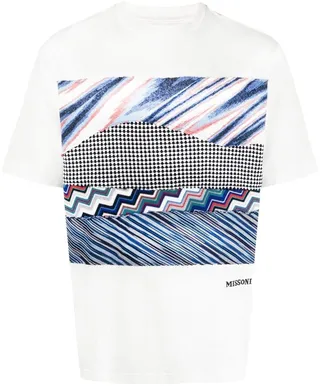 graphic print T-shirt
