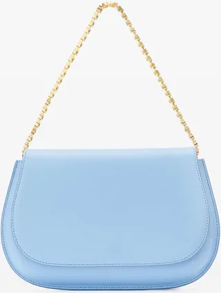 Alexander Wang Women's Crest Flap Bag In Leather Oxford