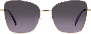 59mm Cat Eye Sunglasses
