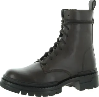 Jamisyn Womens Lace-Up Round Toe Combat & Lace-up Boots
