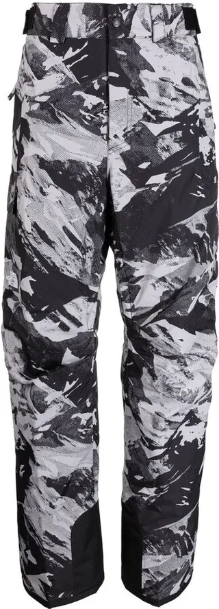 Military-Print Straight-Leg Pants