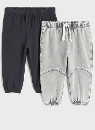 Kids 2 Pack Essential Jeans Joggers