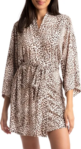 Tangalle Leopard Print Wrap