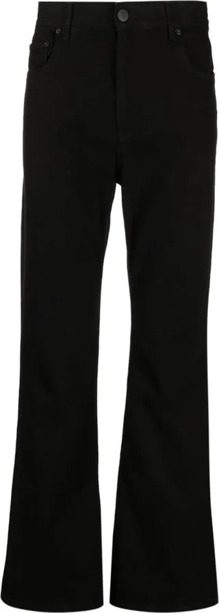 Flared Denim Trousers
