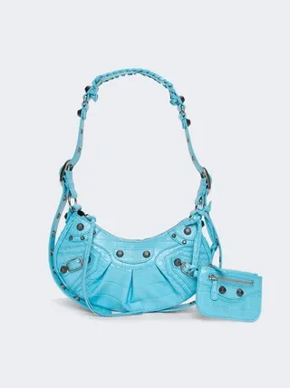 Le Cagole XS Shoulder Bag Blue
