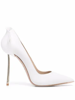 Petalo leather pumps