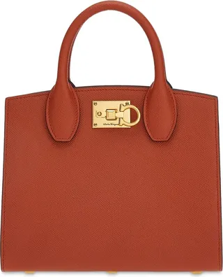 Mini The Studio Box leather bag