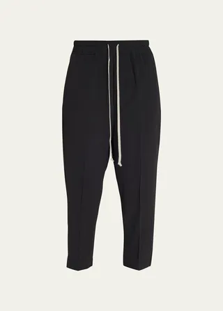 Drawstring Cropped Pants
