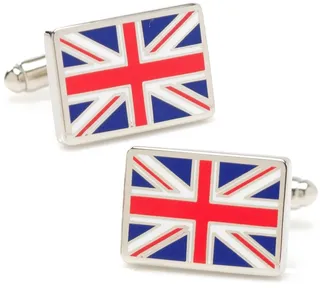 Cufflinks Inc. Men's United Kingdom Flag Cufflinks