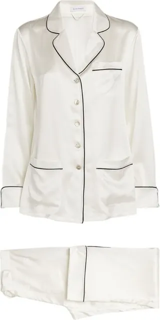 Olivia Von Halle Silk Coco Pyjama Set