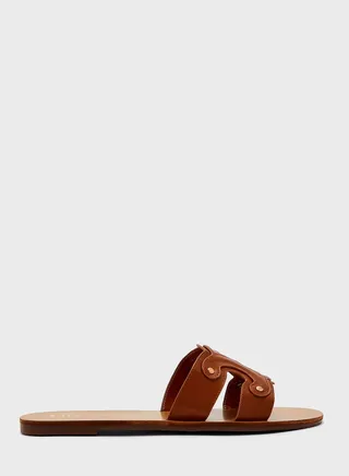 Open Toe Flat Sandals