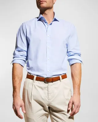 Men's Cotton Oxford Sport Shirt