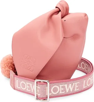 Bunny Leather Crossbody Bag