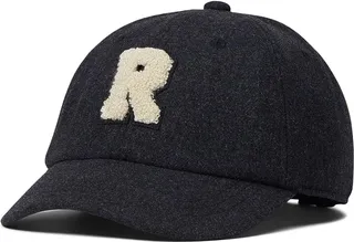 rag & bone Addison Varsity Baseball Cap (Black) Baseball Caps