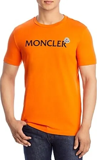Moncler Short Sleeve Logo Graphic Tee
