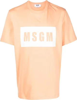 logo-print T-shirt