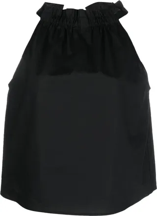 Ruffled Halterneck Top
