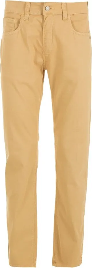 Solid-Colour Straight-Leg Chinos