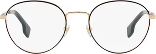 Versace Eyewear Round Frame Glasses