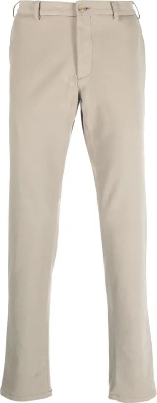 Mid-Rise Slim-Fit Chinos