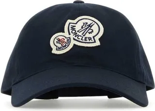 Moncler Logo Patch Detail Baseball Cap