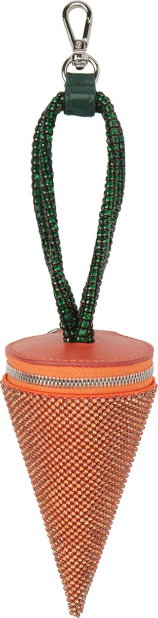 KARA Orange Carrot Keychain