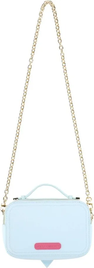 Chiara Ferragni Eyelink Logo Patch Strapped Crossbody Bag
