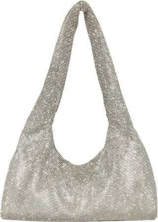 Crystal Mesh Armpit Bag