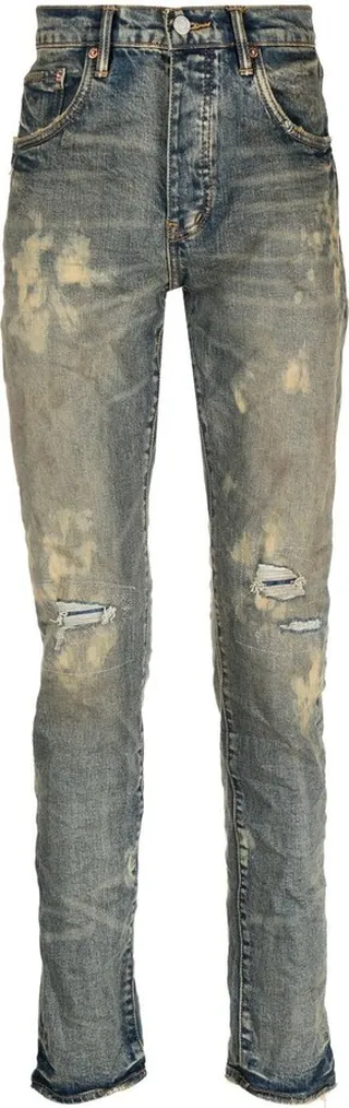 Distressed-Effect Jeans